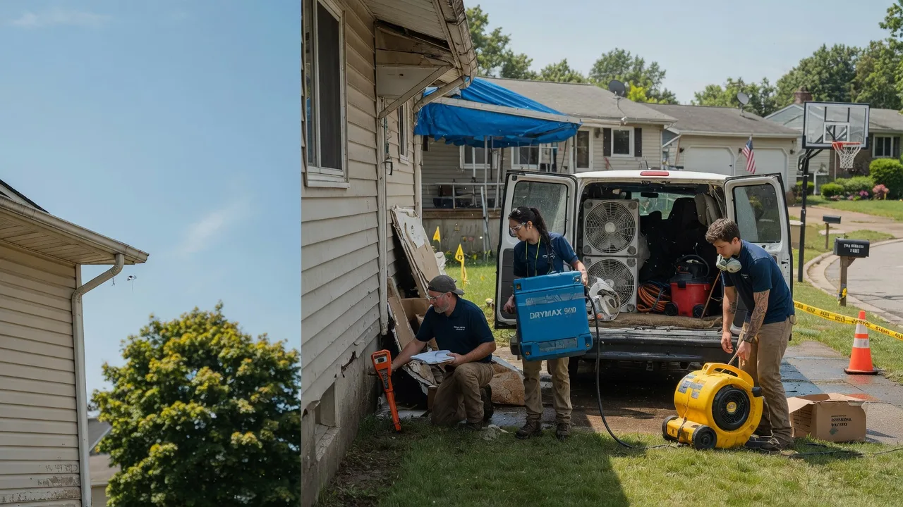 Ceiling Leak Cleanup in Greenland, MI near me